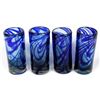 Image 7 : Set of 4 Hand Blown Glass Shooters