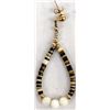 Image 2 : Shell Heishi and Quartz Bead Earrings by Helen Gregory