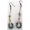 Image 1 : Navajo Sterling Turquoise Earrings