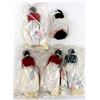 Image 5 : Collection of Native American Navajo Cloth Dolls