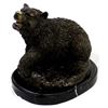 Image 1 : Toperkin Bronze Bear Statue on Marble Base