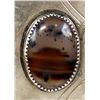 Image 4 : Cherokee German Silver and Moss Agate Buckle