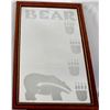 Image 1 : 1999 Framed Bear Clan Mirror by Four Hawks