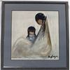 Image 1 : Large 1970 Signed DeGrazia Framed Print
