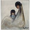 Image 8 : Large 1970 Signed DeGrazia Framed Print