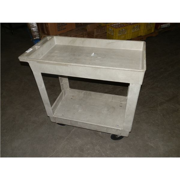 Plastic Cart On Wheels