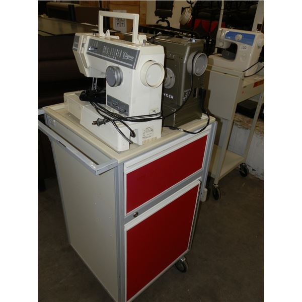 2 Singer Sewing Machines