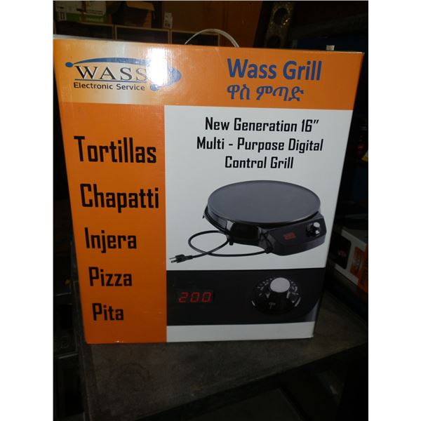 Wass 16" Electric Grill