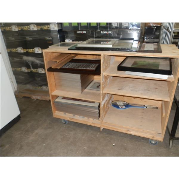 Wooden Storage Cabinet