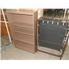 Image 1 : Small Cot & Metal Bookshelf