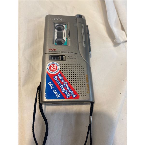 Sony micro cassette-corder