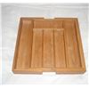 Image 1 : wooden cutlery tray