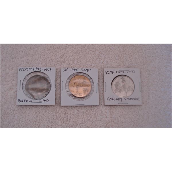 RCMP themed tokens