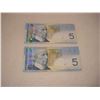 Image 2 : pair $5.00 bills