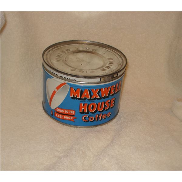 Maxwell House Coffee Tin