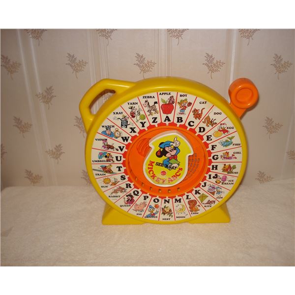 Vintage Mickey Mouse See and Say