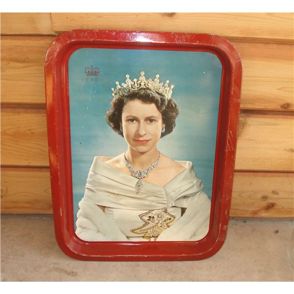 Queen Elizabeth Tray