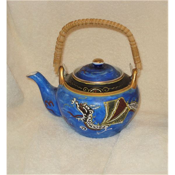 vintage dragon teapot