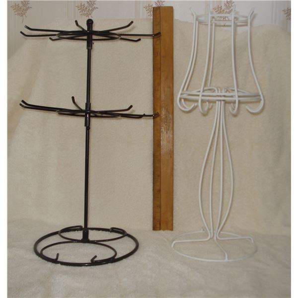 pair jewelry display stands