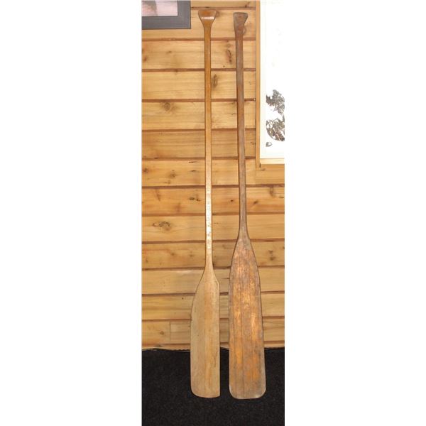 pair of paddles  - one blade, one handle need repair