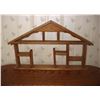 Image 1 : Wood Display Rack  House Shape