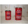 Image 1 : Blue Ribbon Baking Powder Tins