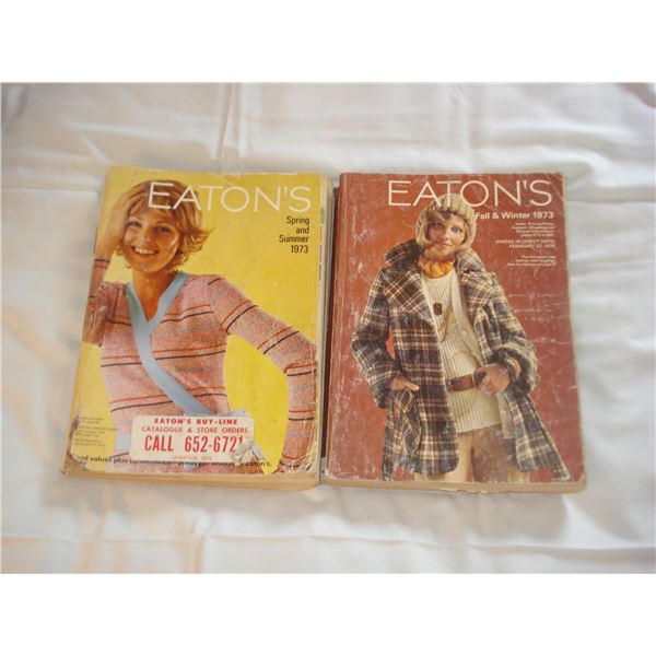 1973 Eaton's Spring /Summer and Fall/Winter catalogues