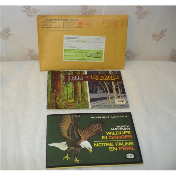 Brooke Bond Booklets  One has some cards  One is empty