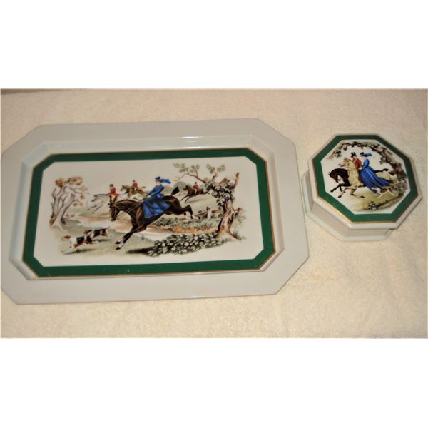 Equestrian Dresser Set