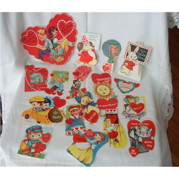 Assorted Valentines 1959