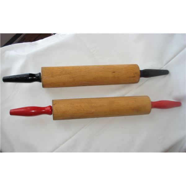 Pair old Rolling Pins