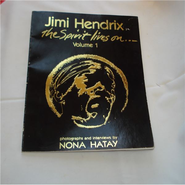 Jimi Hendrix Commemorative Soft Cover Book