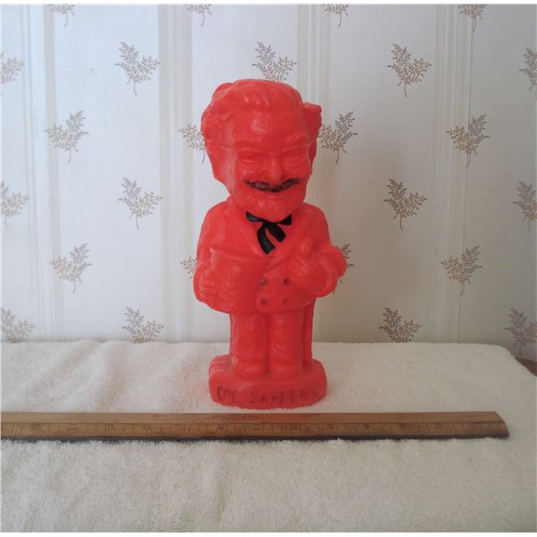 Vintage Col Sanders Coin Bank  Marker Mustache