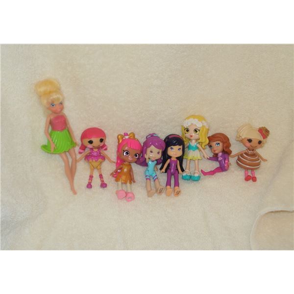 Assorted Character Dolls