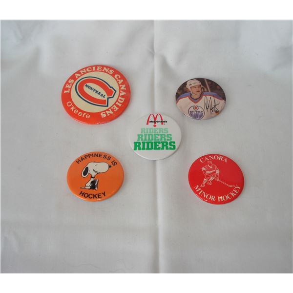 Sports Pinbacks