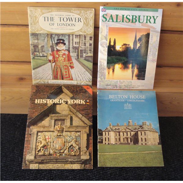 4 Travel Guides Great Britain