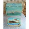 Image 1 : Pair old ship Tins