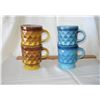 Image 1 : Fire king Diamond Patters Mugs