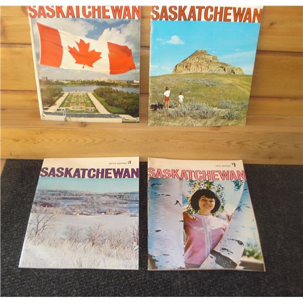 4 Vintage Saskatchewan Magazines