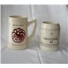 Image 2 : Pair Tankards Game of Thrones/ Original 16