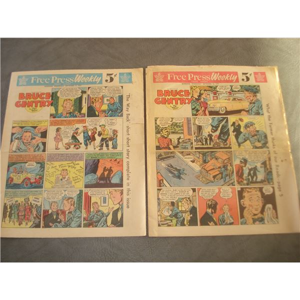 1947 Newspaper comics incl. Zane Gray Royal Mounted