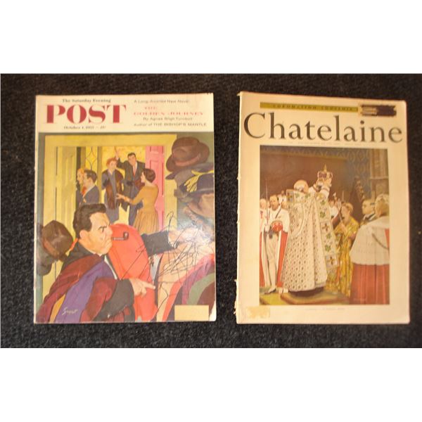 Saturday Evening Post and Chatelaine Magazine