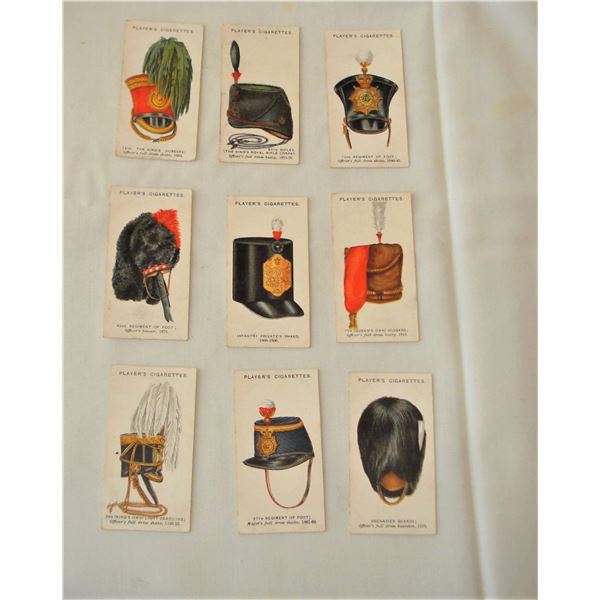 Players Tobacco Cigarette Cards  Military Head Dresses