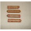 Image 1 : 4 Rolls US pennies 1960s