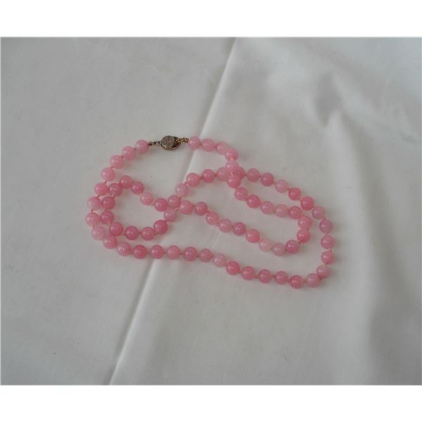 Lee Bernard Rose Quartz necklace