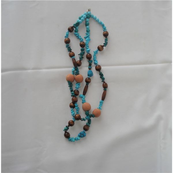 Brown and Turquoise necklace