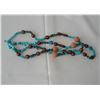 Image 2 : Brown and Turquoise necklace