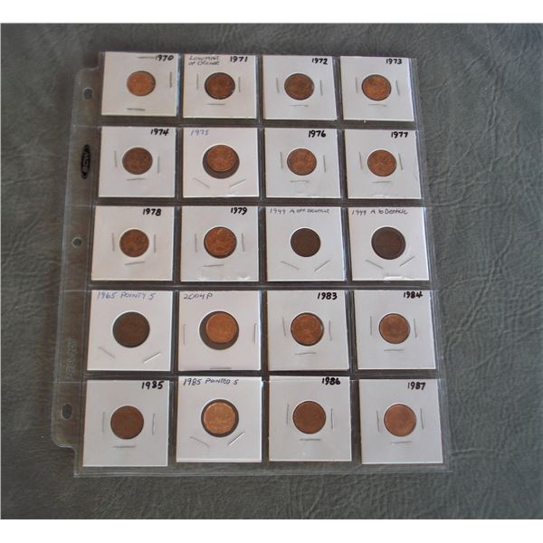 Lot of Pennies