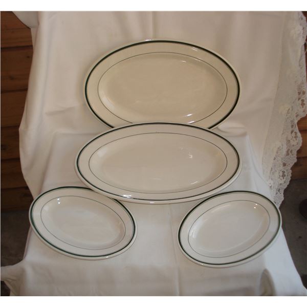 Medalta small and medium serving dishes