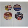 Image 1 : Sports Pinbacks  Washington Red Skins, Saskatoon Slam etc.